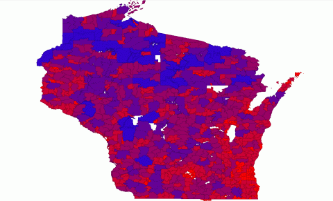 Map of Wisconsin