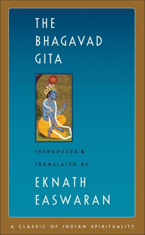 Cover page to Eknath Easwaran’s translation of The Bhagavad Gita