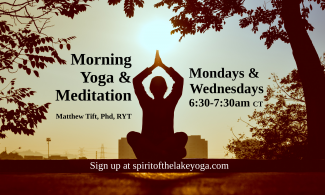 Morning Yoga & Meditation class poster
