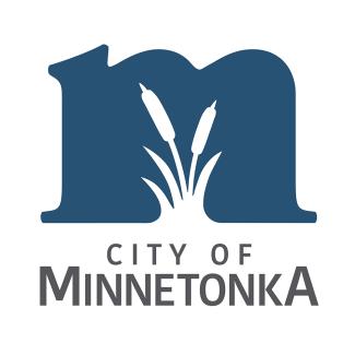 Blue M with the words City of Minnetonka