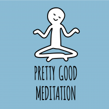 Pretty Good Meditation Logo